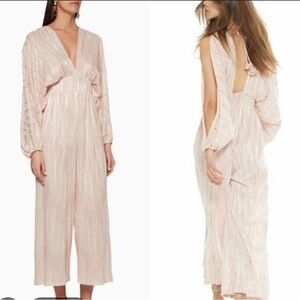 MISA Zoza Jumpsuit in Blush